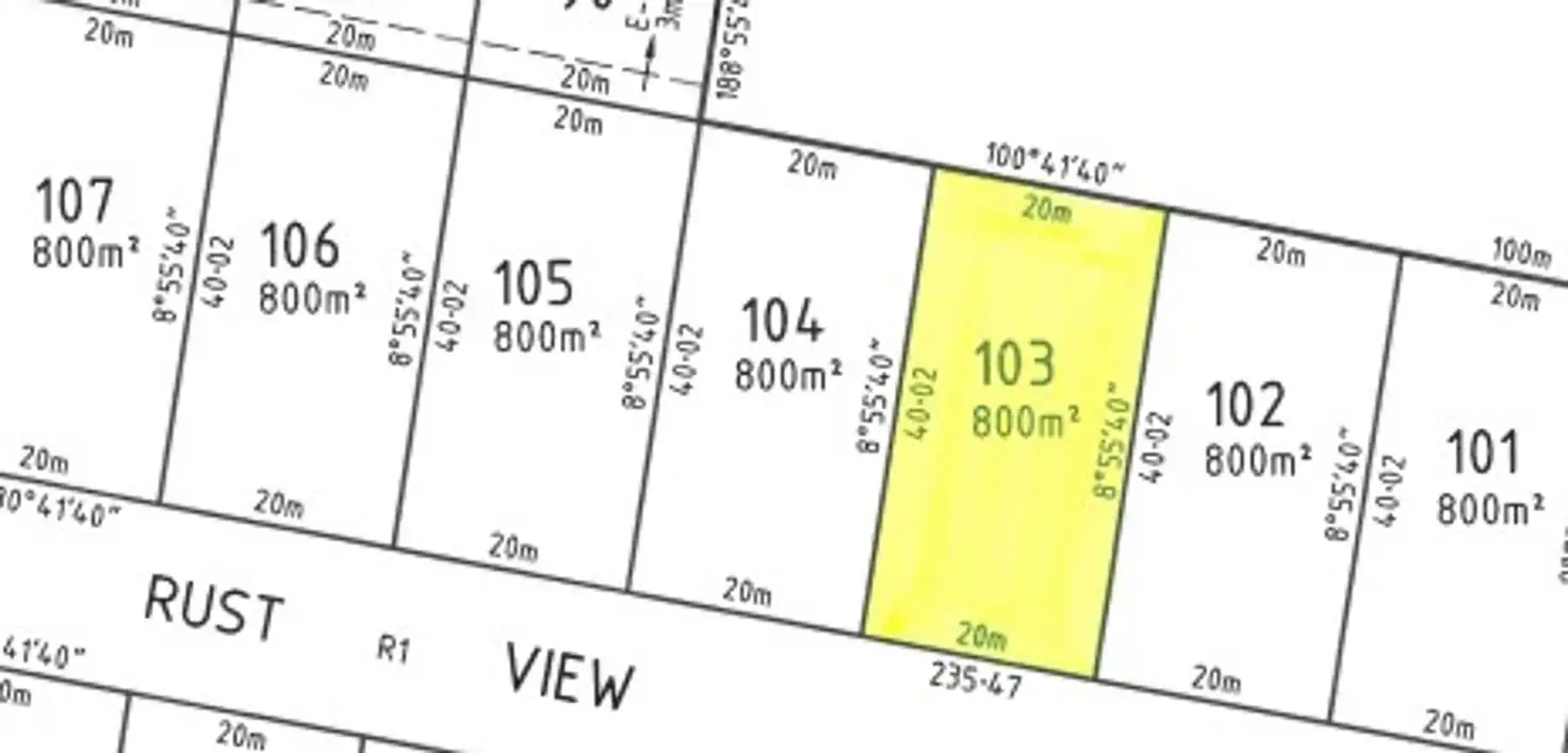 Main view of Homely land listing, Lot 103 The Rise, Traralgon VIC 3844