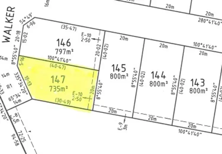 Main view of Homely land listing, Lot 147 The Rise, Traralgon VIC 3844