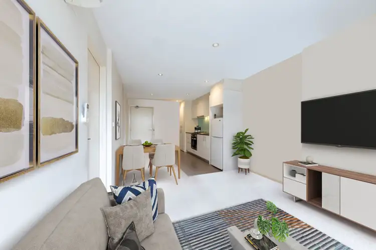 Third view of Homely apartment listing, 404/8 Exploration Lane, Melbourne VIC 3000