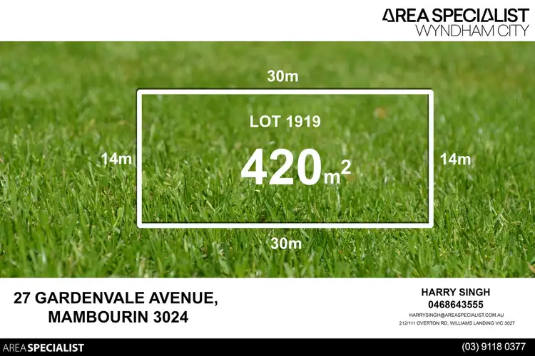 Second view of Homely land listing, 27 Gardenvale Avenue, Mambourin VIC 3024