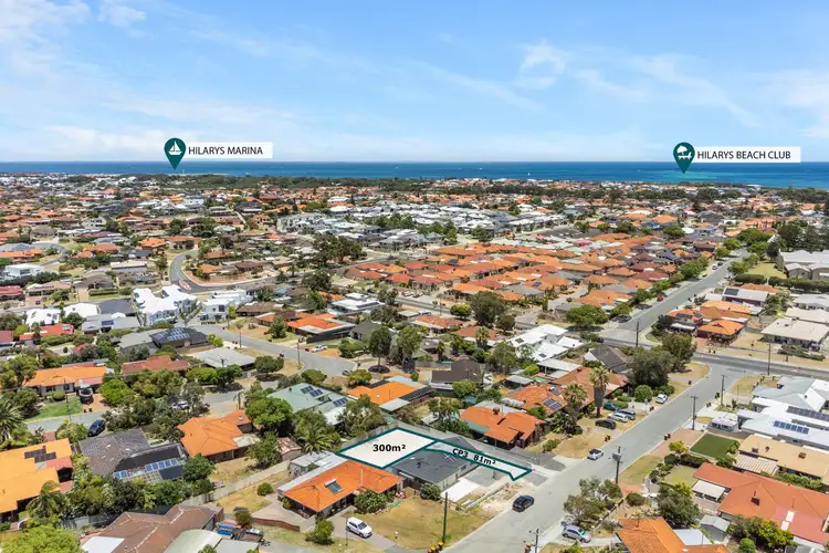 Second view of Homely land listing, 10A Venus Way, Hillarys WA 6025
