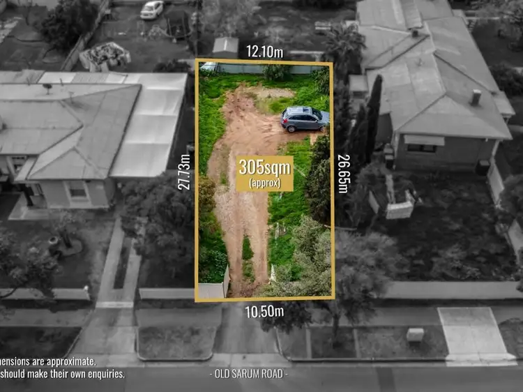 Main view of Homely land listing, 67 Old Sarum Road, Elizabeth North SA 5113