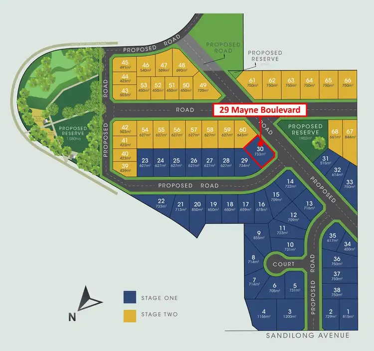 Main view of Homely land listing, 29 Mayne Boulevard, Irymple VIC 3498
