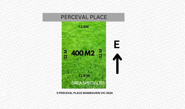 Main view of Homely land listing, 5 Perceval Place, Mambourin VIC 3024