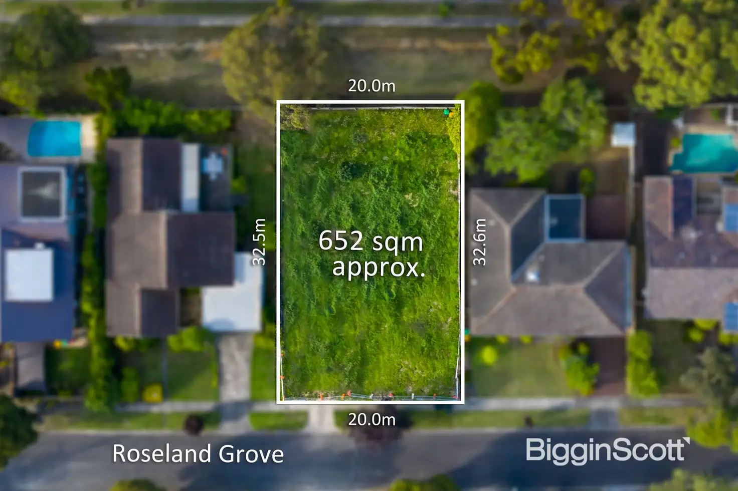Main view of Homely land listing, 25 Roseland Grove, Doncaster VIC 3108