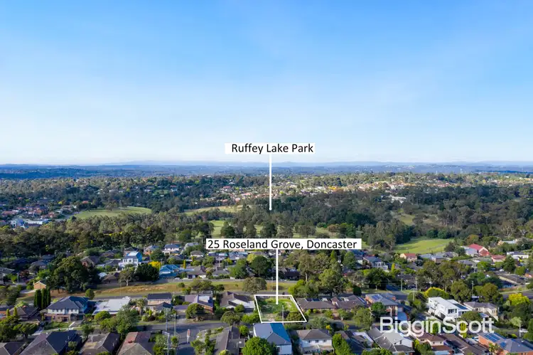 Third view of Homely land listing, 25 Roseland Grove, Doncaster VIC 3108