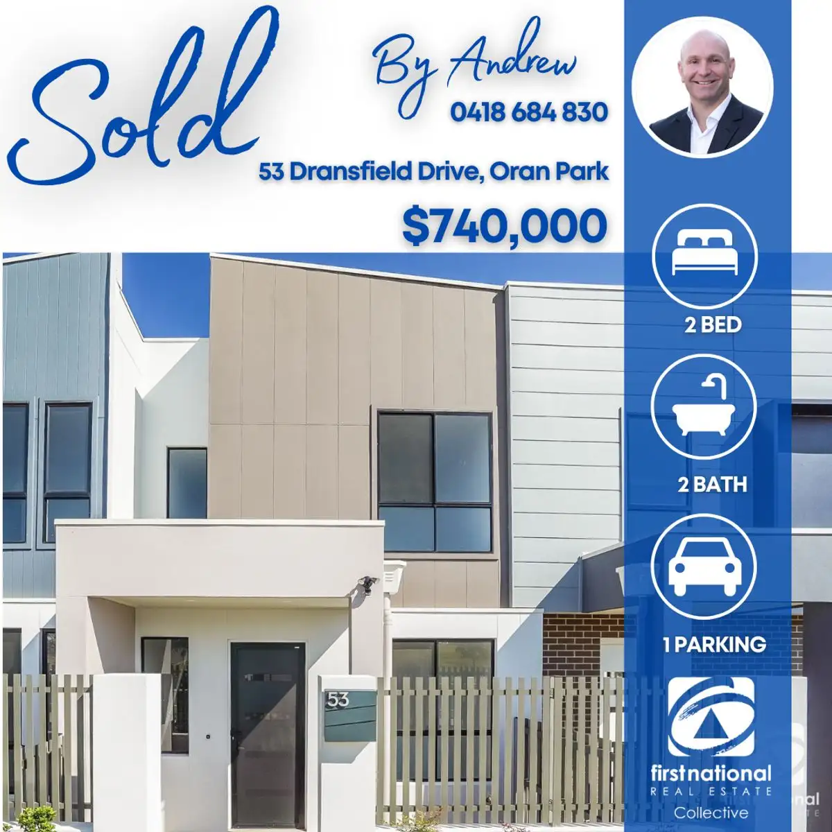 Main view of Homely townhouse listing, 53 Dransfield drive, Oran Park NSW 2570