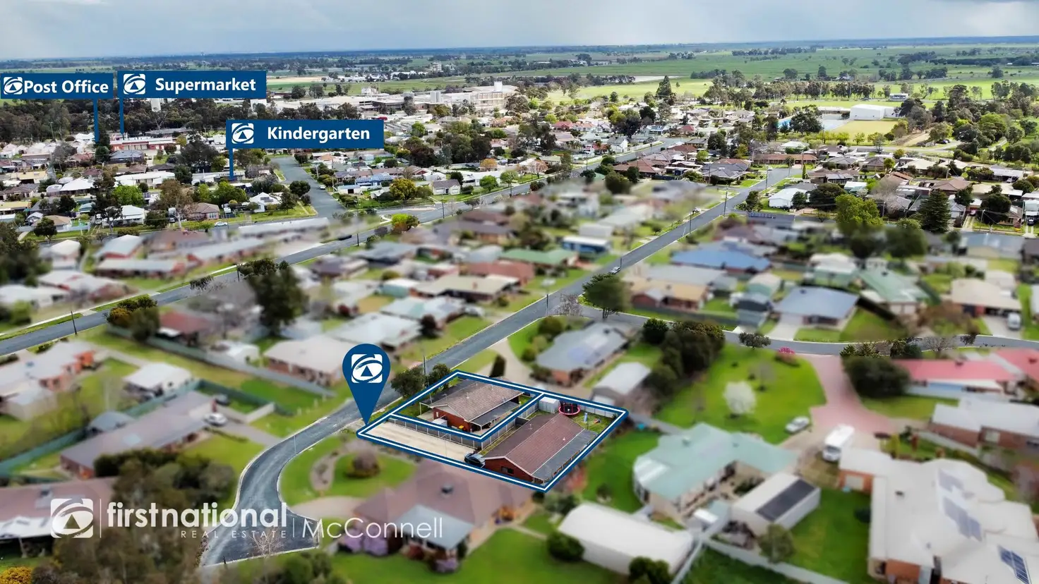 Main view of Homely townhouse listing, 1/2 Lambert Street, Tongala VIC 3621
