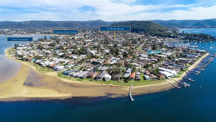 Second view of Homely house listing, 15 Webb Road, Booker Bay NSW 2257
