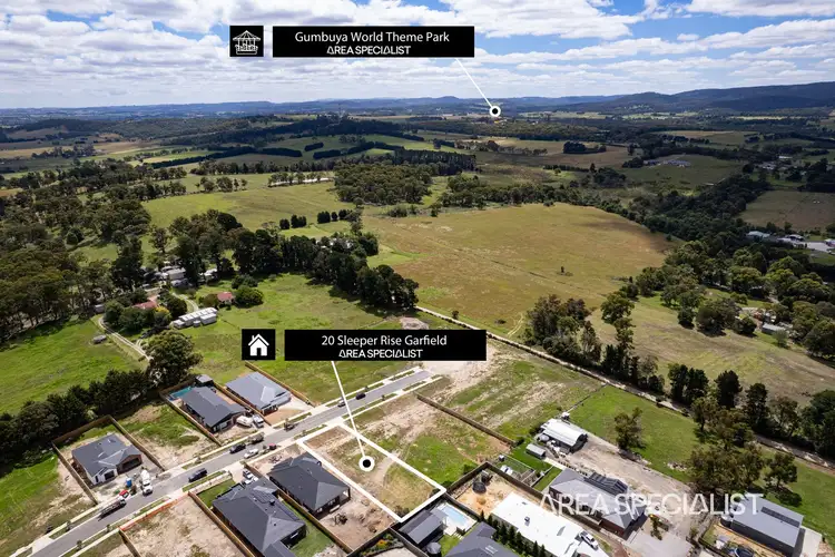Second view of Homely land listing, 20 Sleeper Rise, Garfield VIC 3814