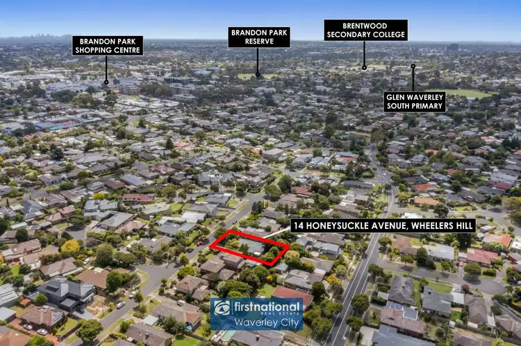 Second view of Homely house listing, 14 Honeysuckle Avenue, Wheelers Hill VIC 3150