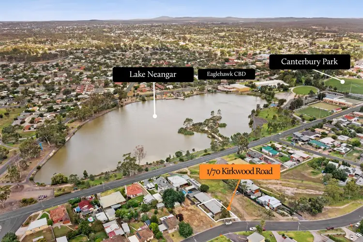 Second view of Homely house listing, 1/70 Kirkwood Road, Eaglehawk VIC 3556