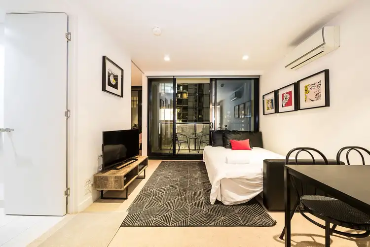 Second view of Homely apartment listing, 2712/33 Mackenzie Street, Melbourne VIC 3000