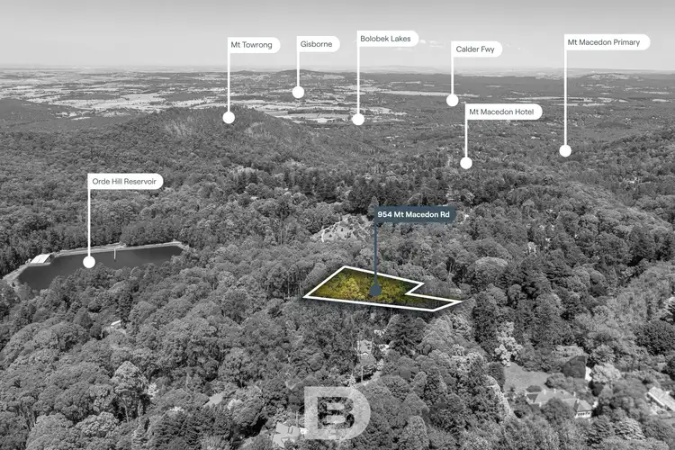 Third view of Homely land listing, 954 Mount Macedon Road, Mount Macedon VIC 3441