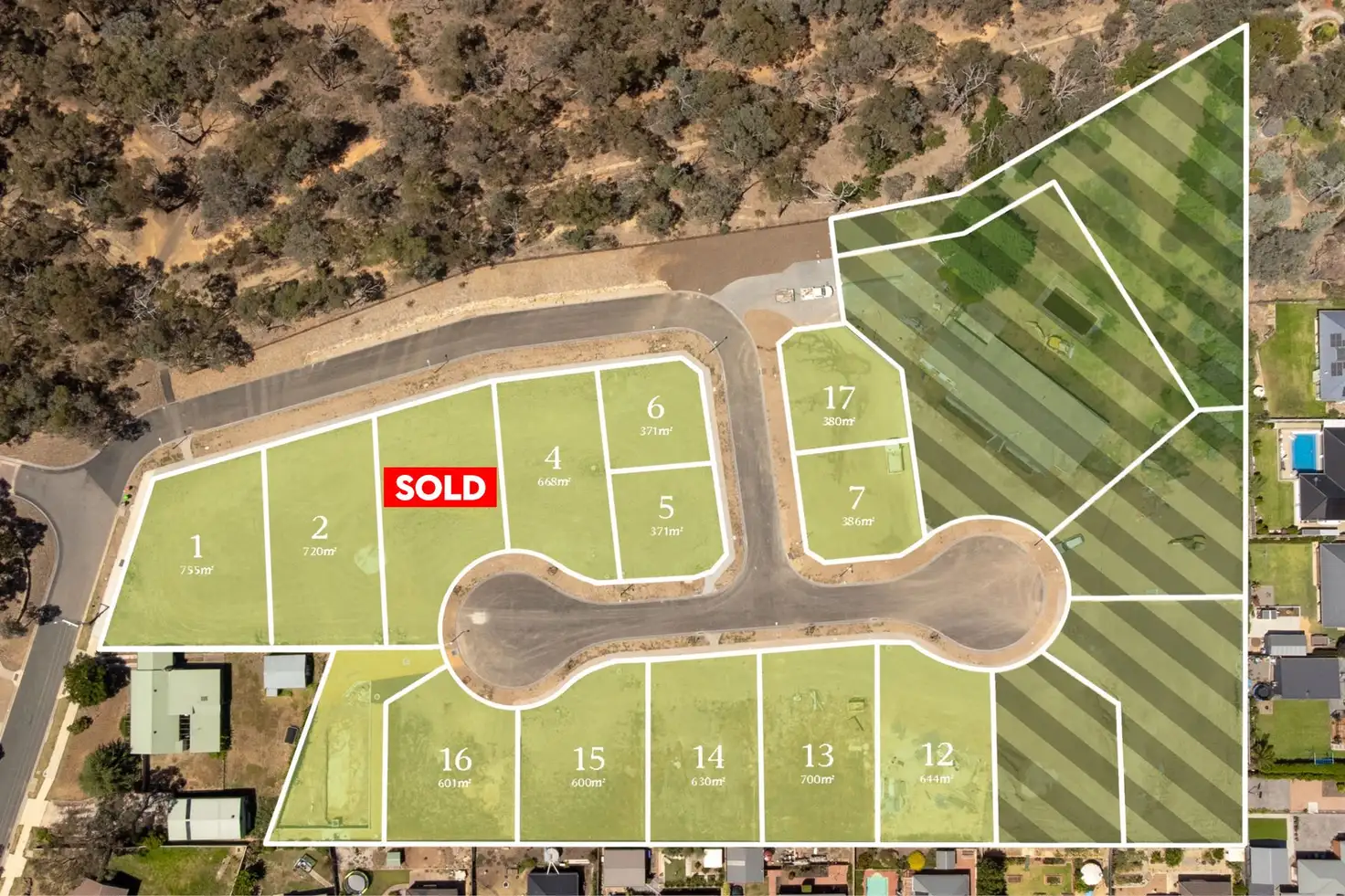 Main view of Homely land listing, Lot 1-17 Brewdley Lane, Strathdale VIC 3550