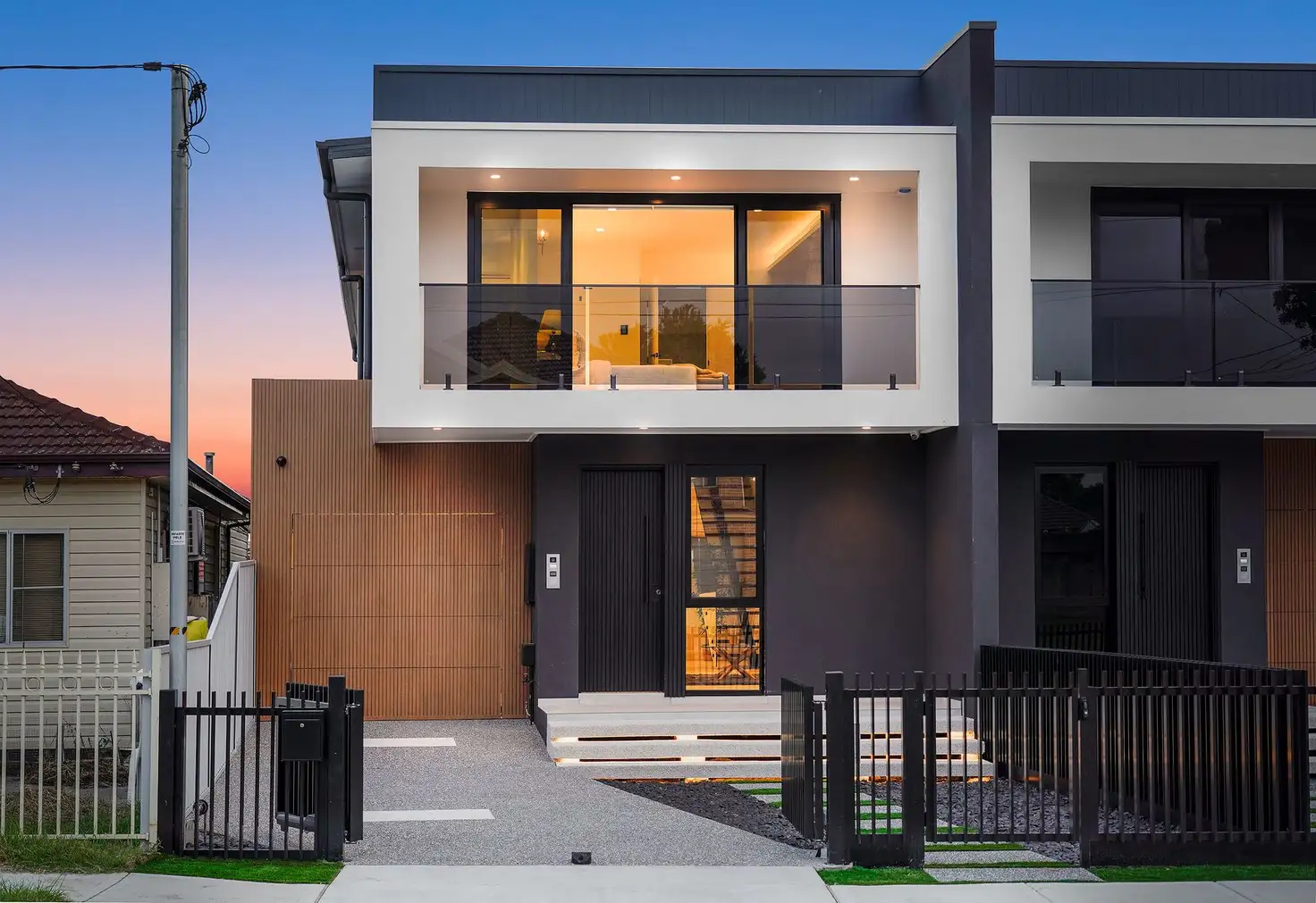 Main view of Homely semi-detached listing, 55 Madeline Street, Fairfield West NSW 2165