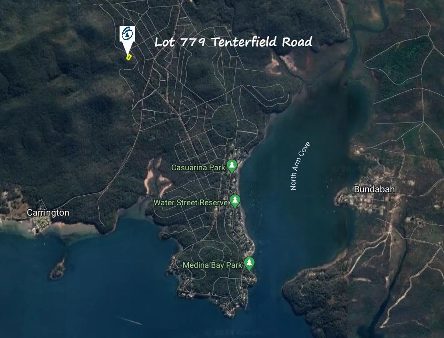 Main view of Homely land listing, Lot 779 Tenterfield Road, North Arm Cove NSW 2324