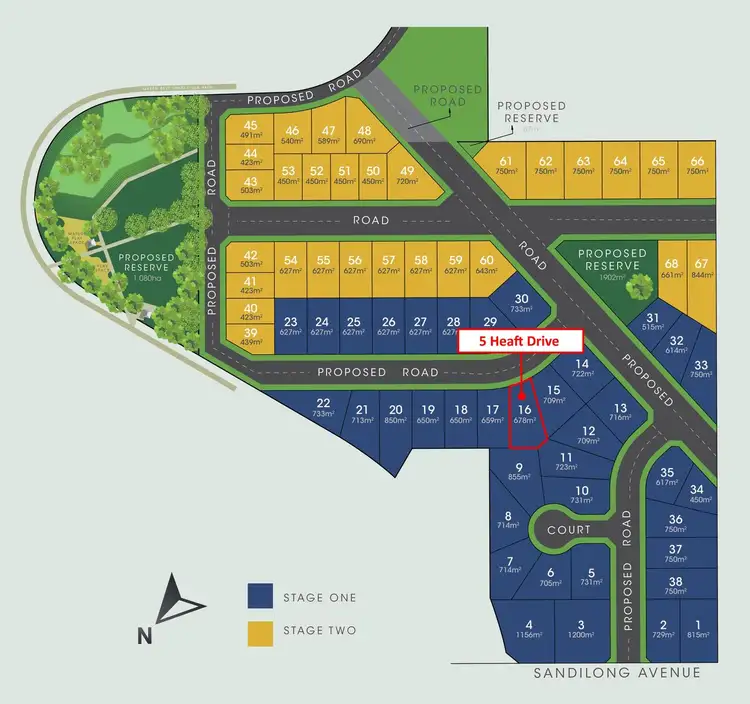 Main view of Homely land listing, 5 Heaft Drive, Irymple VIC 3498