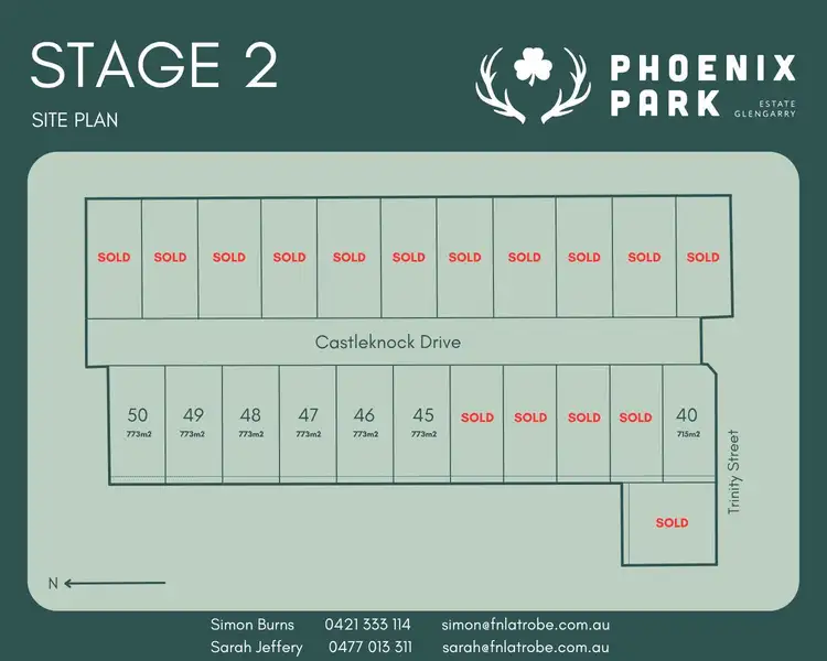 Third view of Homely land listing, Lot 43, 51 Castleknock Drive, Glengarry VIC 3854