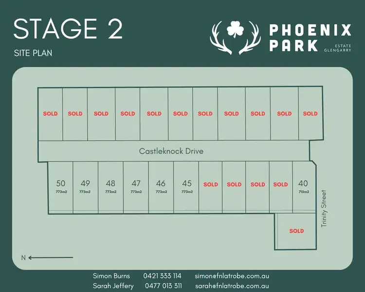 Second view of Homely land listing, Lot 44, 53 Castleknock Drive, Glengarry VIC 3854