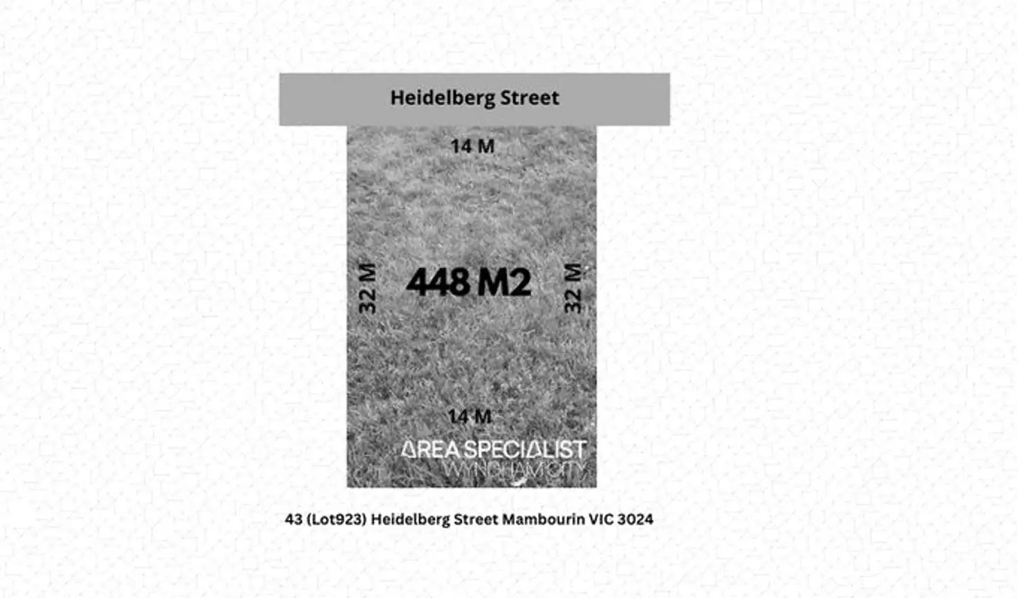 Main view of Homely land listing, 43 Heidelberg Street, Mambourin VIC 3024