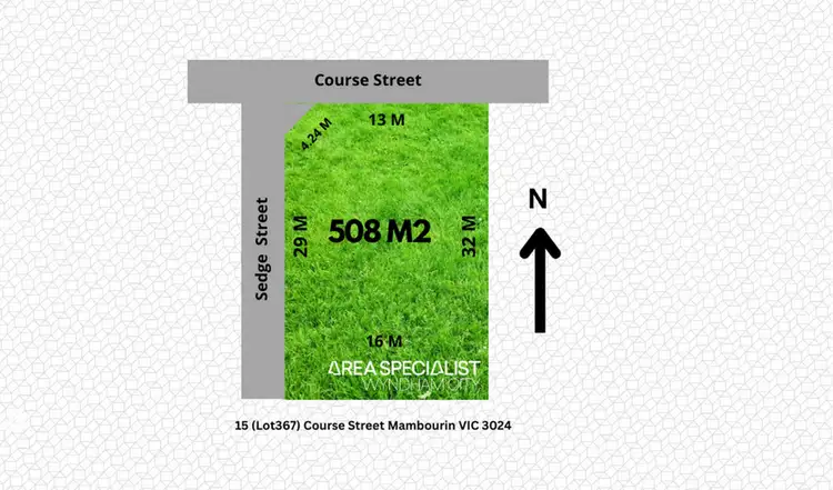Second view of Homely land listing, 15 Course Street, Mambourin VIC 3024