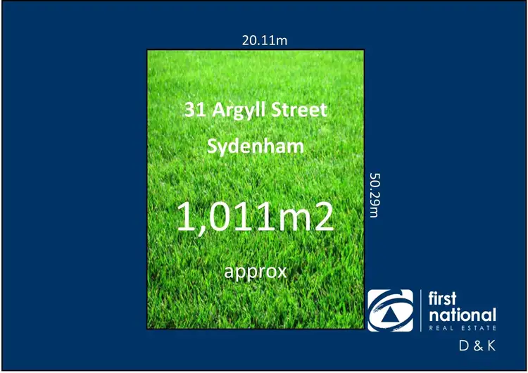 Main view of Homely land listing, 31 Argyll Street, Sydenham VIC 3037