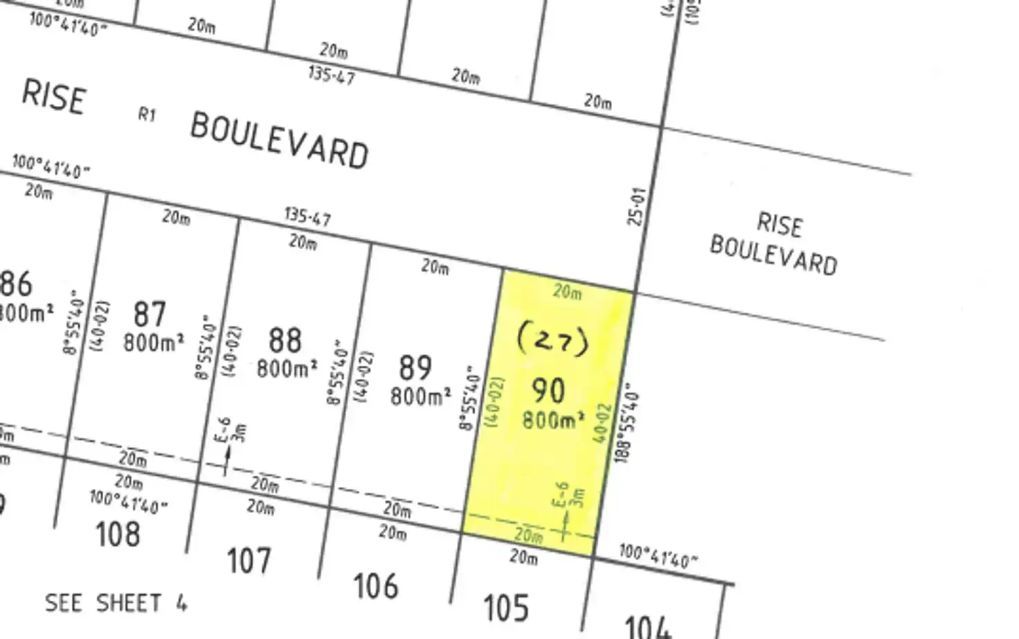 Main view of Homely land listing, 27 Rise Boulevard, Traralgon VIC 3844