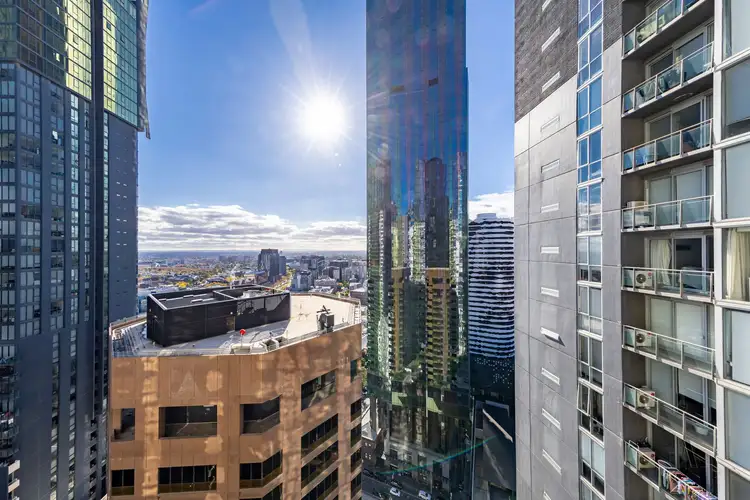 Main view of Homely apartment listing, 2907A/8 Franklin Street, Melbourne VIC 3000