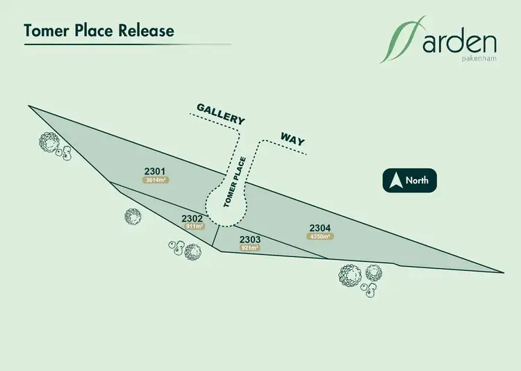 Third view of Homely land listing, LOT 2302, 4 Tomer Place, Pakenham VIC 3810