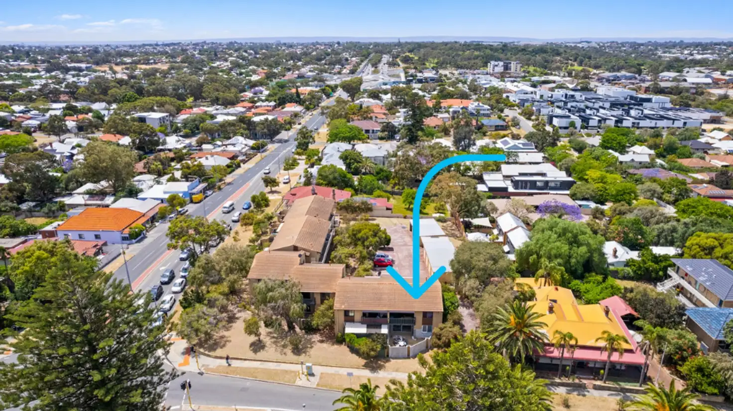 Main view of Homely unit listing, 16/4 Swanbourne Street, Fremantle WA 6160