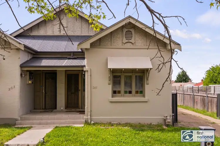 Second view of Homely semi-detached listing, 261 Lambert Street, Bathurst NSW 2795