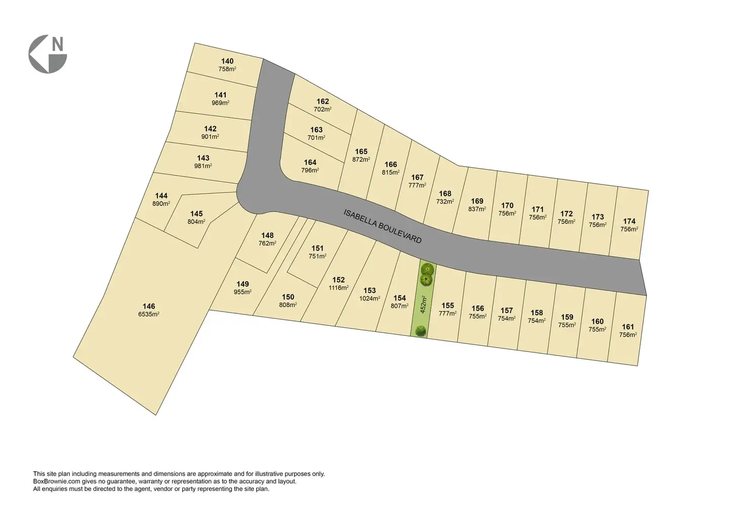 Main view of Homely land listing, Lot 155 Isabella Boulevard, Korumburra VIC 3950