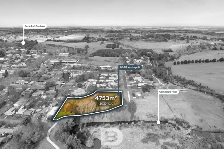 Main view of Homely land listing, 68-70 Jennings Street, Kyneton VIC 3444