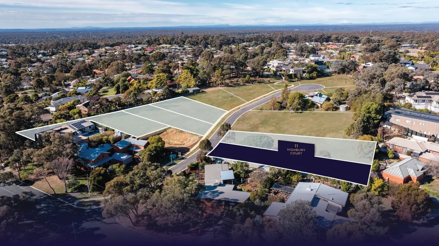 Main view of Homely land listing, 11 Highbury Court, Strathdale VIC 3550