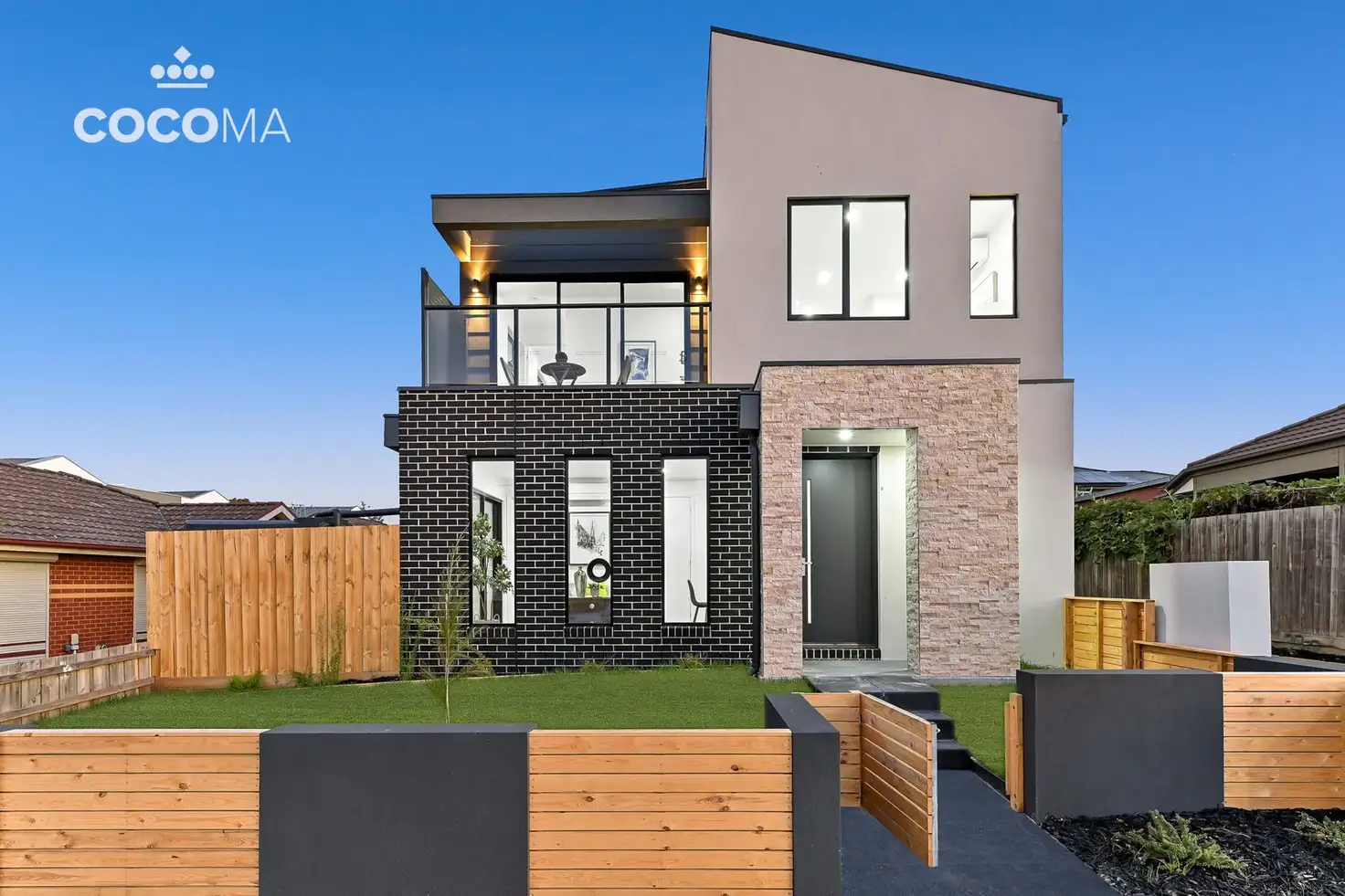 Main view of Homely townhouse listing, 1/14 Whitworth Avenue, Springvale VIC 3171