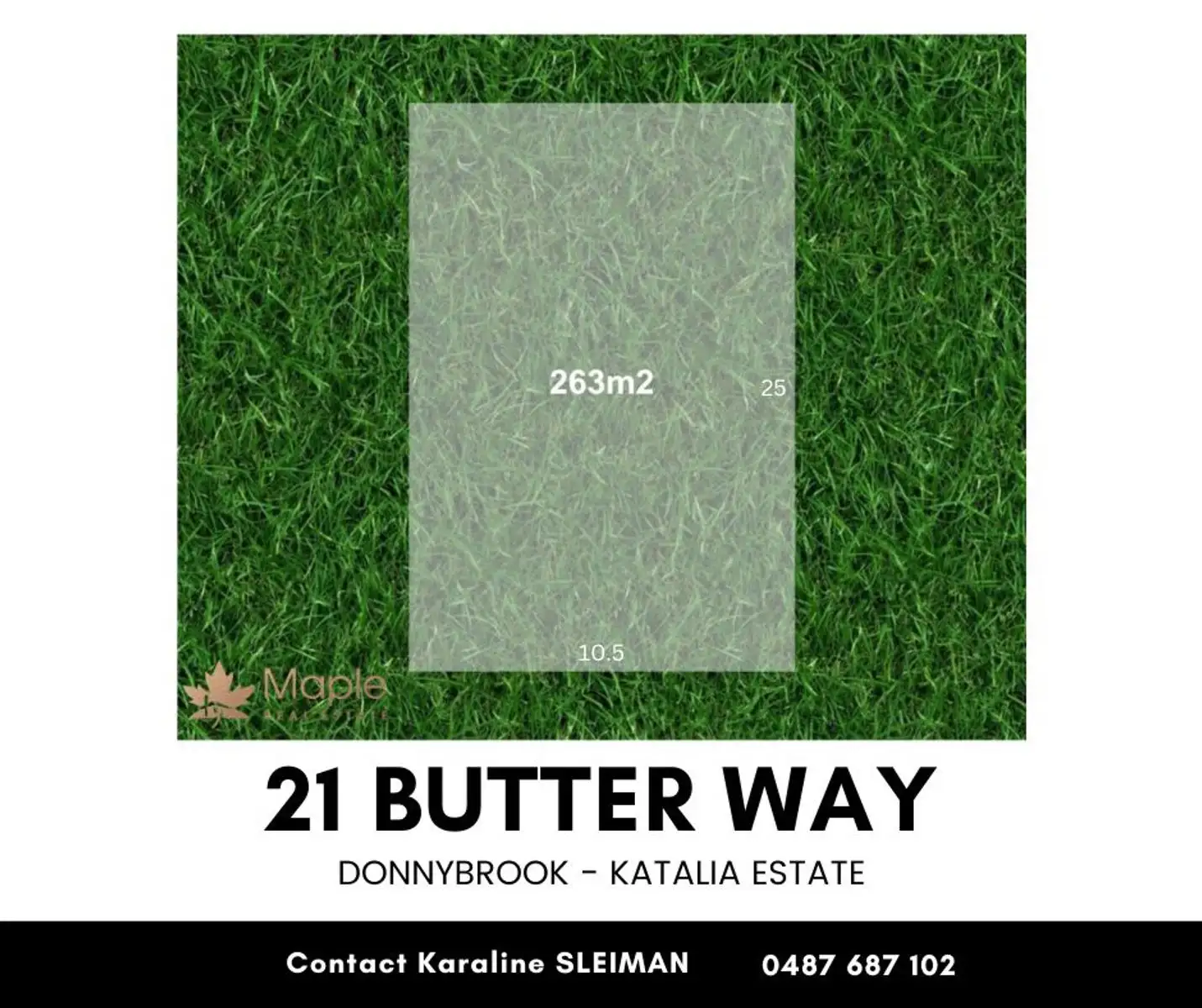 Main view of Homely land listing, 21 Butter Way, Donnybrook VIC 3064