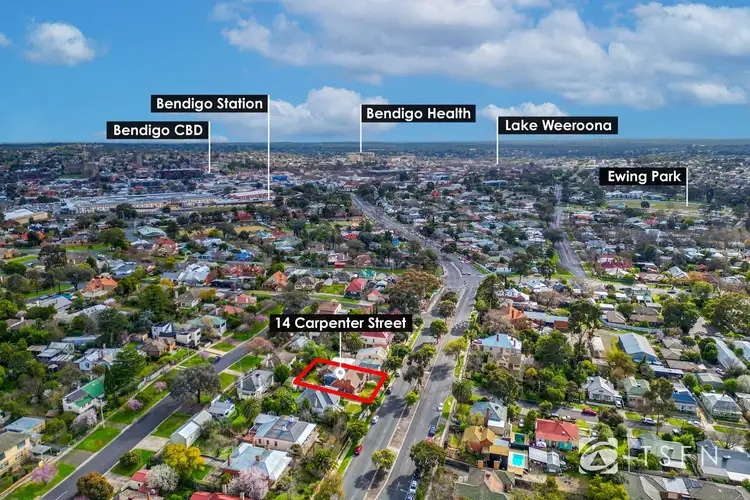 Main view of Homely house listing, 14 Carpenter Street, Quarry Hill VIC 3550