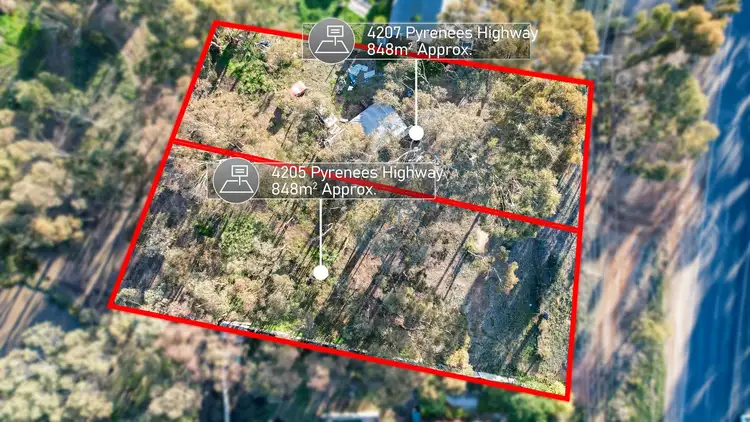 Third view of Homely land listing, 4205 Pyrenees Highway, Flagstaff VIC 3465