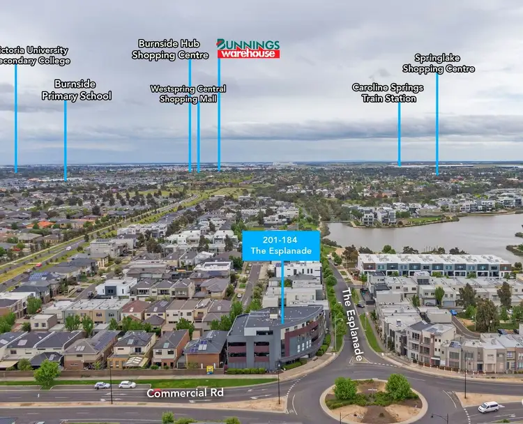 Third view of Homely apartment listing, 201/184 The Esplanade, Caroline Springs VIC 3023
