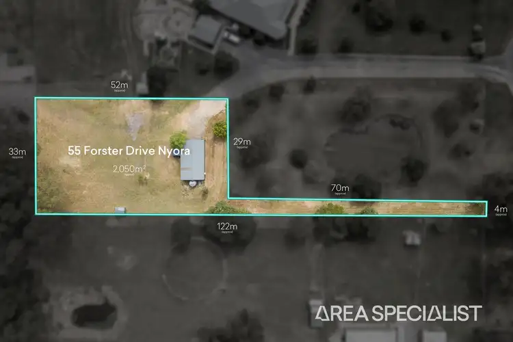 Main view of Homely land listing, 55 Forster Drive, Nyora VIC 3987