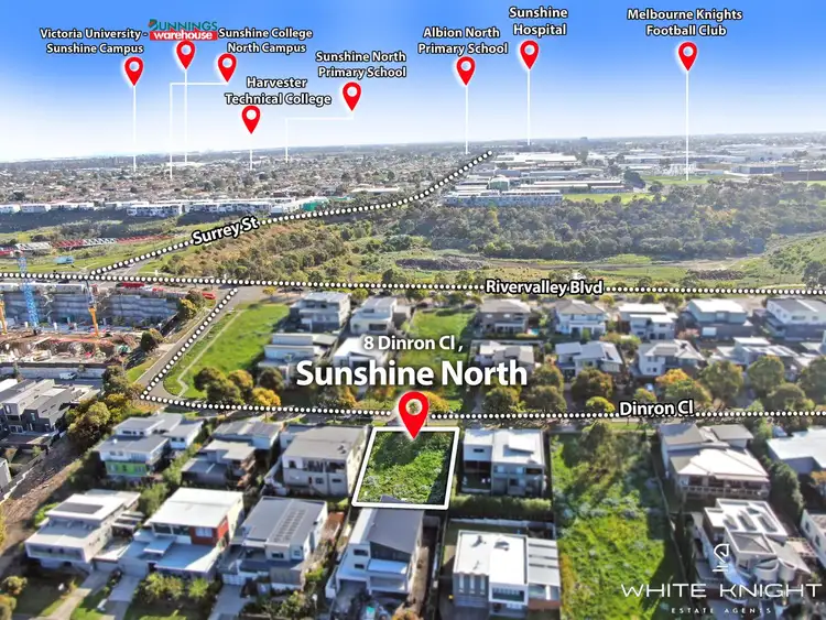 Third view of Homely land listing, 8 DINRON CLOSE, Sunshine North VIC 3020