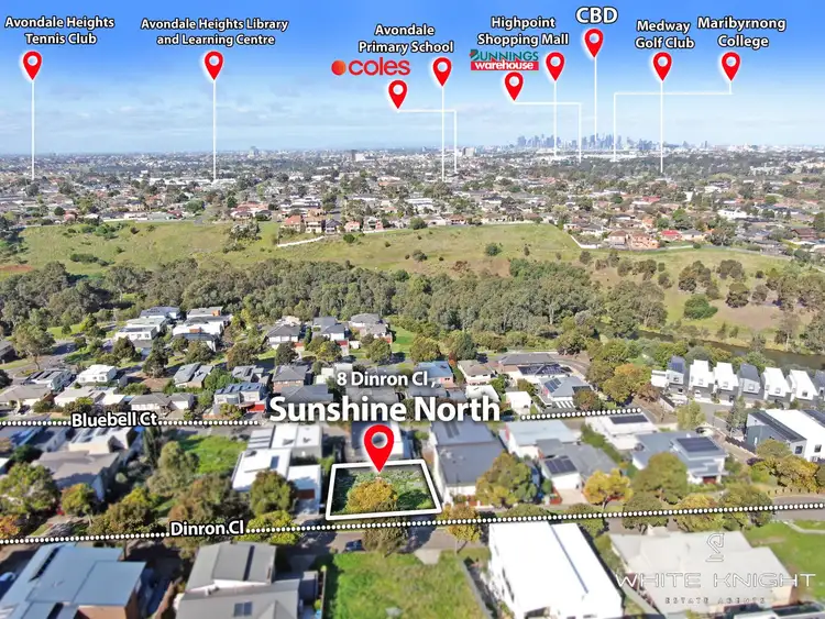 Fifth view of Homely land listing, 8 DINRON CLOSE, Sunshine North VIC 3020