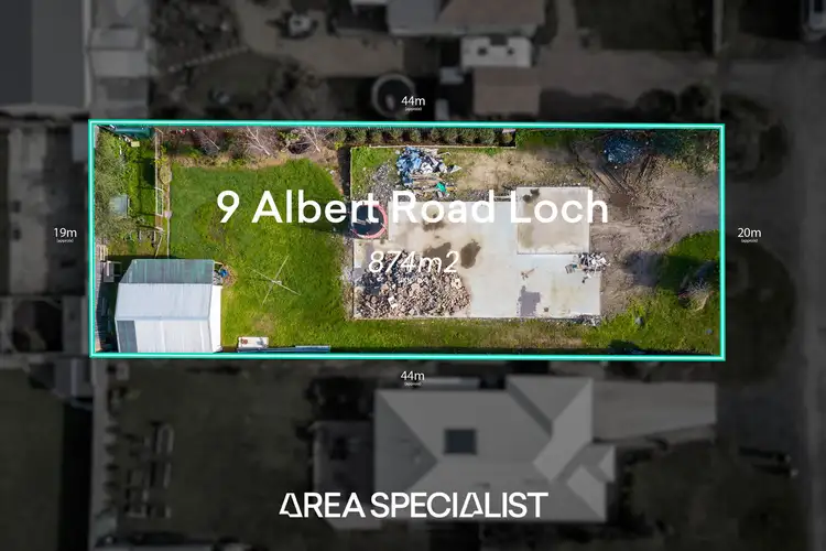 Second view of Homely land listing, 9 Albert Road, Loch VIC 3945