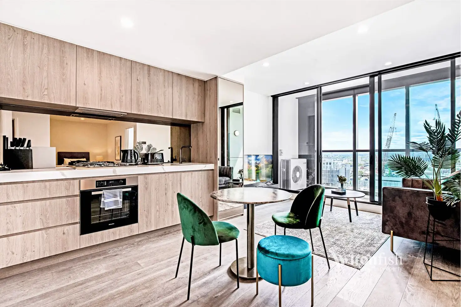 Main view of Homely apartment listing, 1301/105 Batman Street, West Melbourne VIC 3003