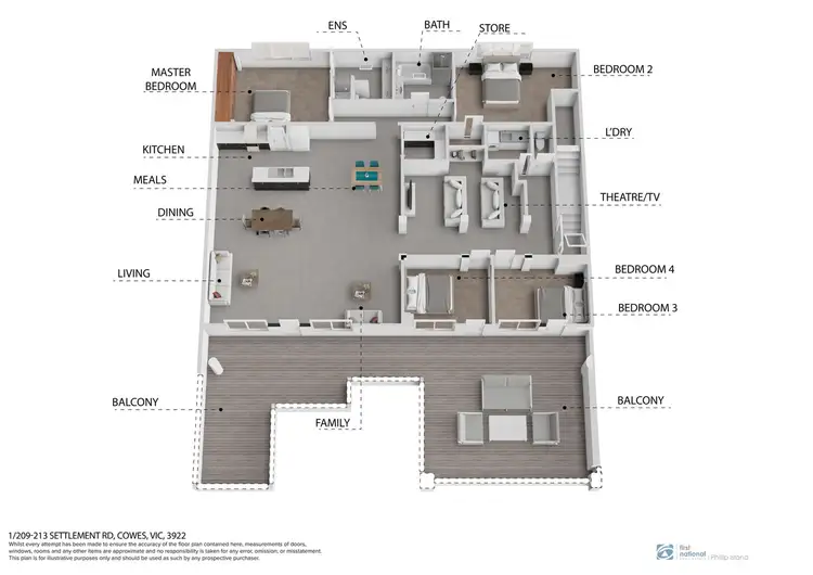 Main view of Homely apartment listing, 1/209-213 Settlement Road, Cowes VIC 3922