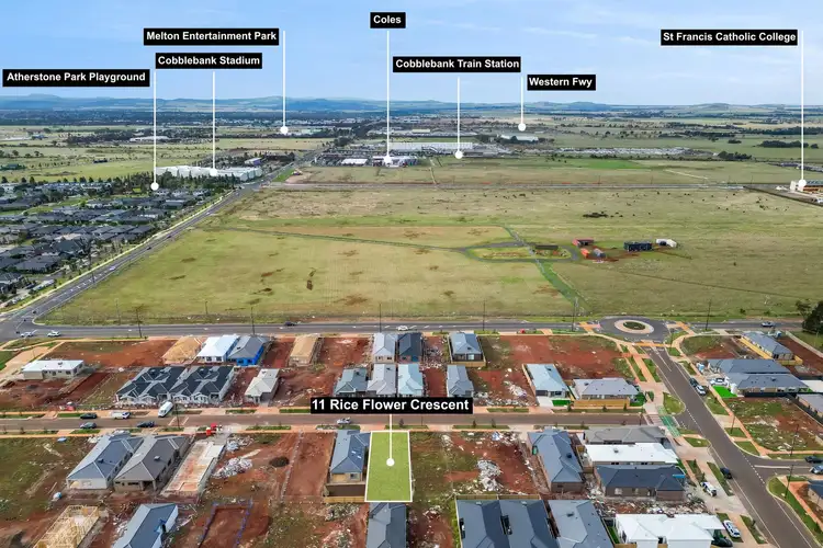 Third view of Homely land listing, 11 Rice Flower Crescent, Strathtulloh VIC 3338