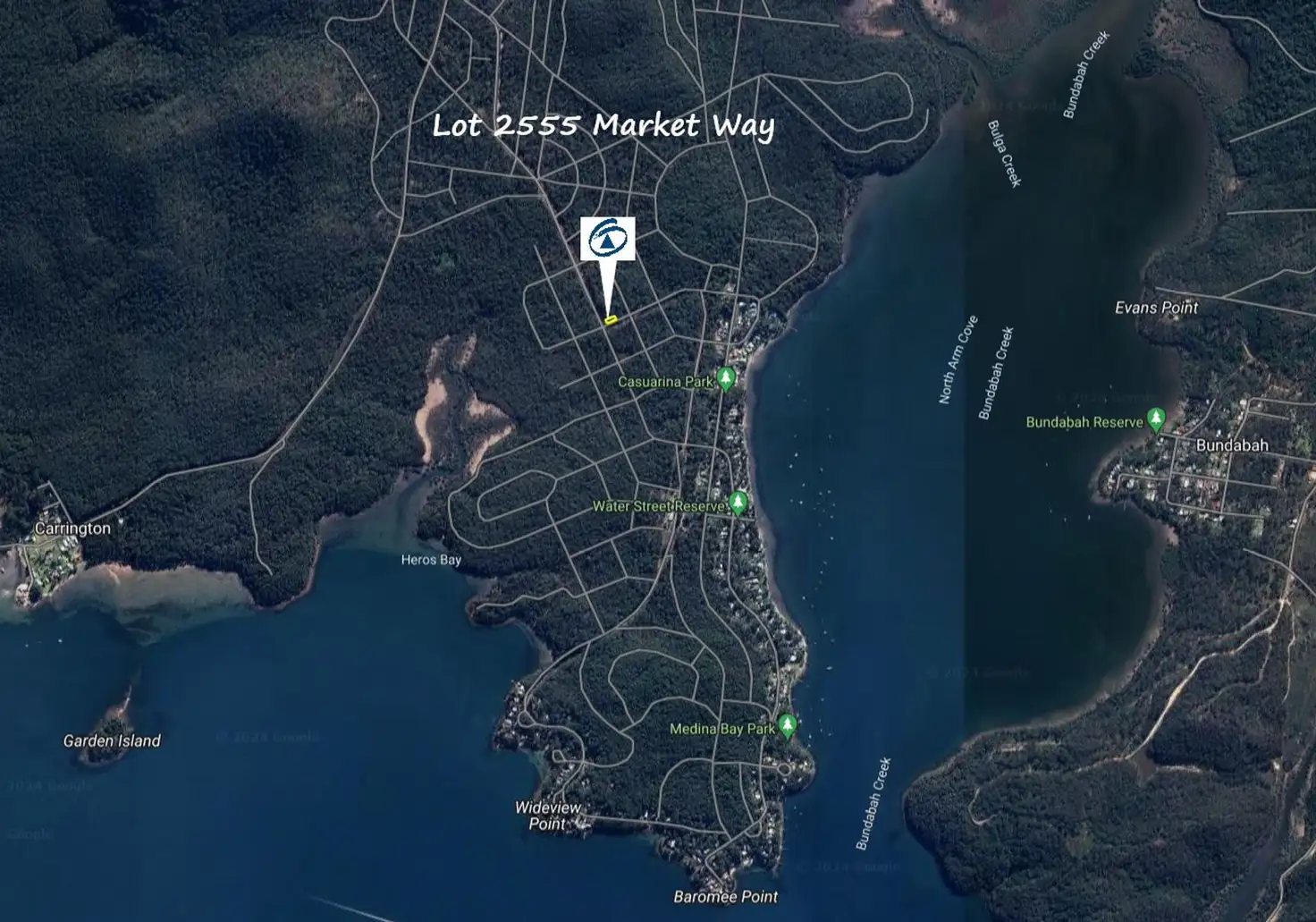 Main view of Homely land listing, Lot 2555 Market Way, North Arm Cove NSW 2324