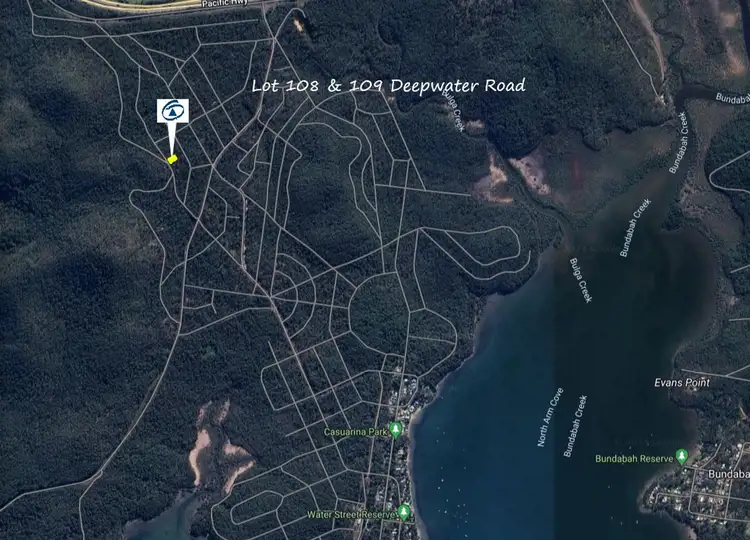 Main view of Homely land listing, Lot 108-109 Deepwater Road, North Arm Cove NSW 2324