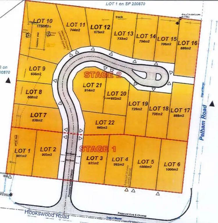 Second view of Homely land listing, LOT Lot 5 & Lot 6 Hookswood Pelham Road, Miles QLD 4415
